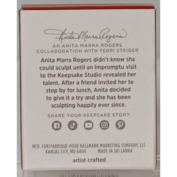 2024 Hallmark Keepsake Terrific Trumpet Miniature Ornament - Picture 2 of 5